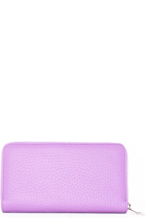 Purple Soft Leather Wallet