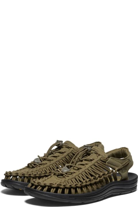 Other Shoes for Men Keen Green Two-cord Construction Sandals