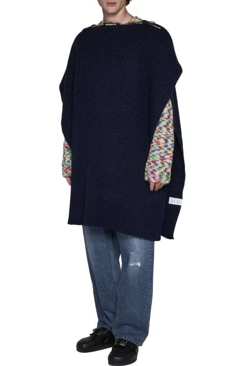 Sweaters for Women A.P.C. X Jw Anderson Zip-detailed Ribbed Kaftan