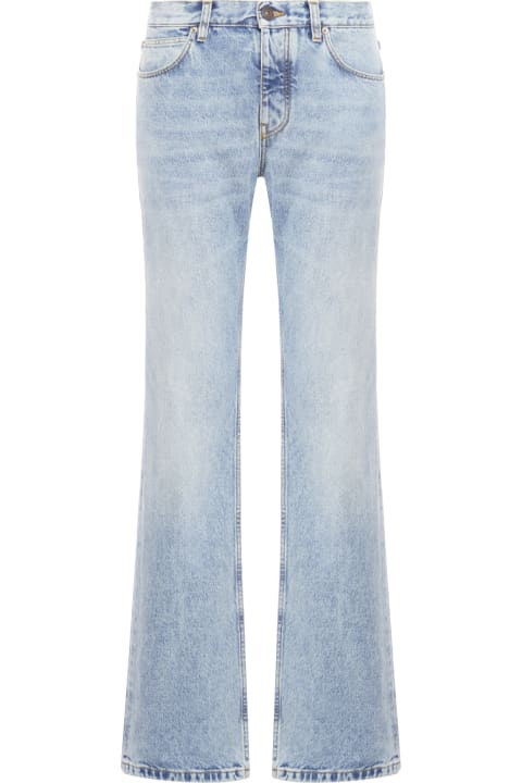 Balenciaga Jeans for Women Balenciaga Low Straight Pants Organic Japanese Twill