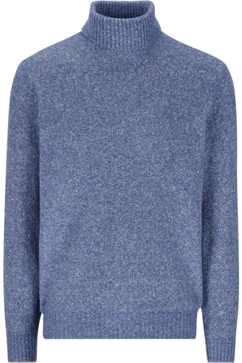 Brunello Cucinelli Sweaters for Men Brunello Cucinelli Turtleneck Knitted Sweater