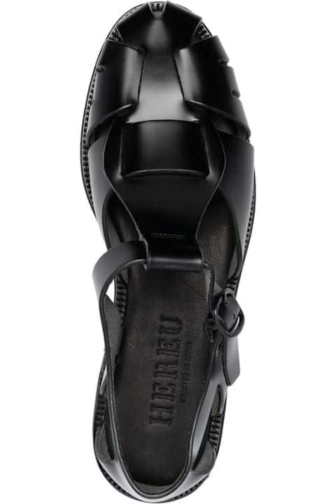Hereu Pesca Leather Sandals