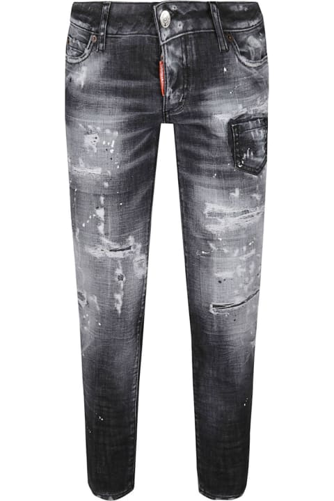 Dsquared2 Jeans for Women Dsquared2 Cropped Jennifer Jeans