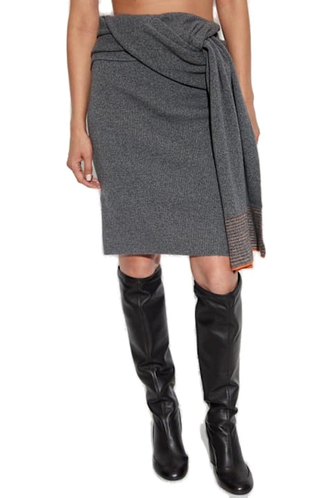 Etro Skirts for Women Etro Knotted Knitted Skirt