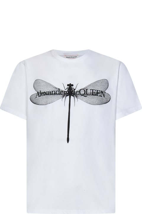 Fashion for Men Alexander McQueen Alexander Mcqueen Dragonfly T-shirt