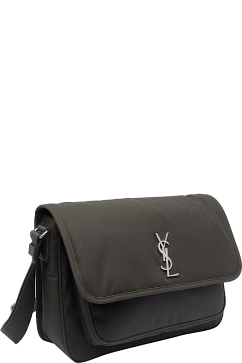 Shoulder Bags for Men Saint Laurent Niki Messenger In Canvas