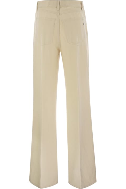 Dondup for Kids Dondup Amber - Five-pocket Wide-leg Trousers