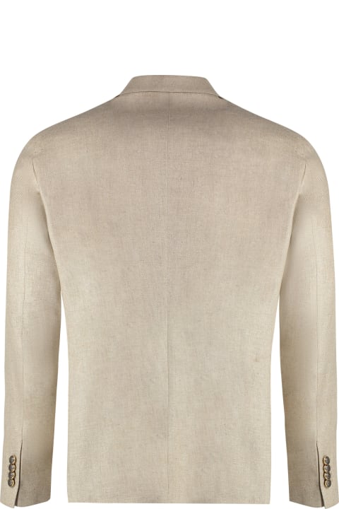 Tagliatore Coats & Jackets for Men Tagliatore Silk Double-breast Blazer