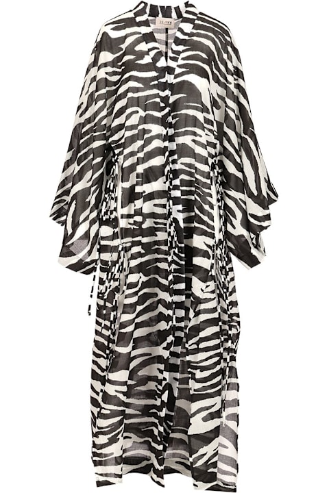 Homeware The Attico Zebra Print Caftan