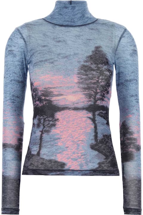 Homeware Maison Kitsuné Printed Nylon Top