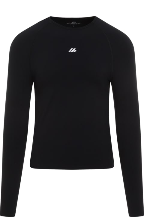 Homeware Balenciaga Fitted Ls Crewneck Top