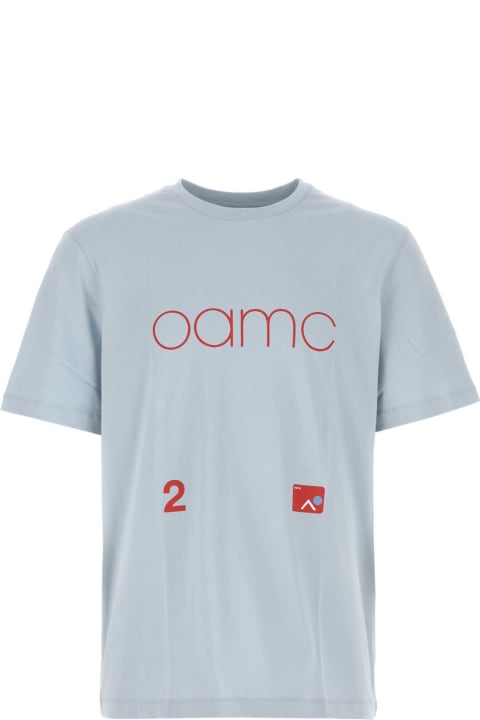 OAMC for Men OAMC Light-blue Cotton Oversize T-shirt