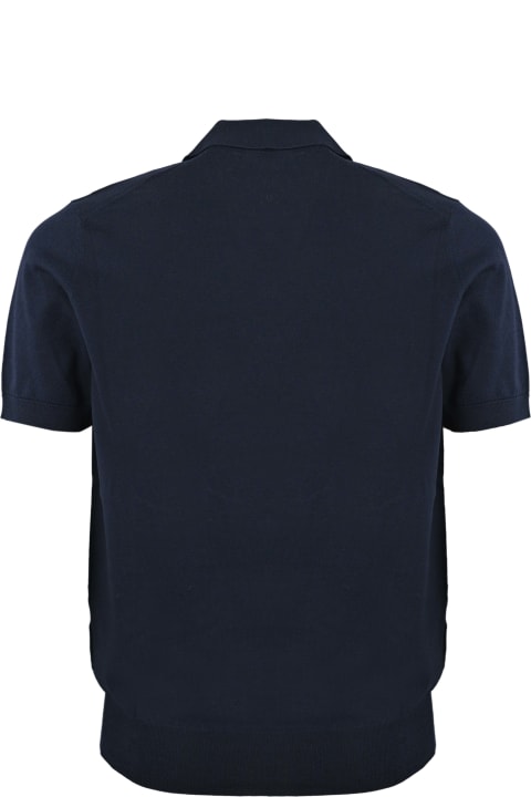 Brunello Cucinelli for Men Brunello Cucinelli Linen Blend Polo Shirt