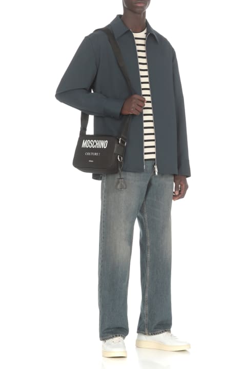 Moschino Shoulder Bags for Men Moschino Shoulder Bag With Logo
