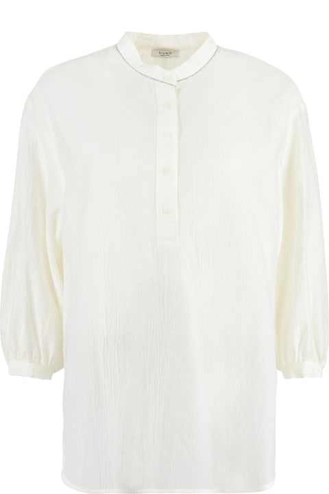 ウィメンズ Pesericoのトップス Peserico Silk-cotton Blend Shirt