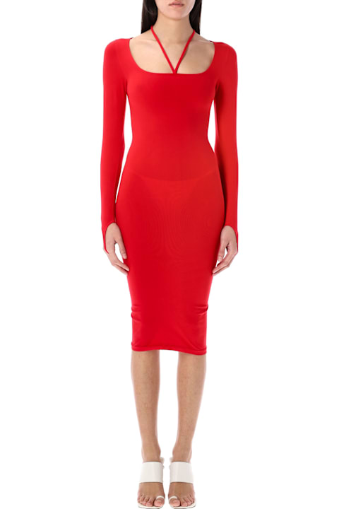 Homeware ANDREĀDAMO Sculpting Jersey Midi Dress