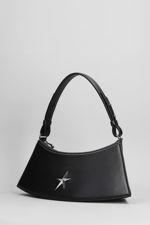 Fashion for Women Mugler Shoulder Bag In Black Leather
