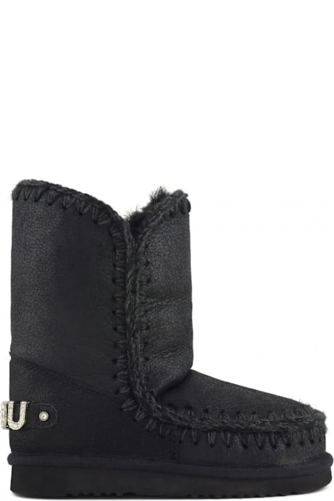 Mou Shoes for Women Mou Black Sheepskin Eskimo 24