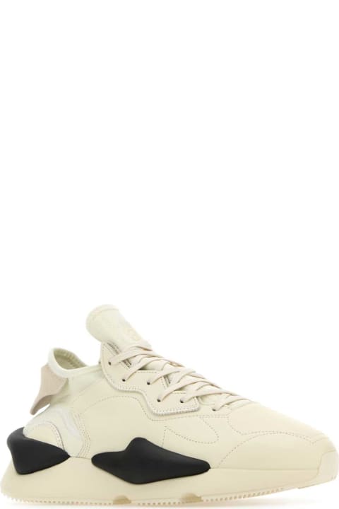 Y-3 for Men Y-3 Sand Fabric And Leather Y-3 Kaiwa Sneakers
