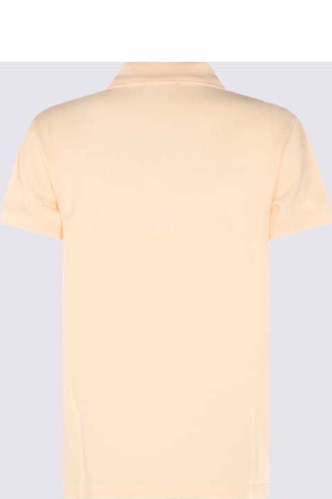 Maison Kitsuné Clothing for Women Maison Kitsuné White Baby Fox Cotton Polo Shirt