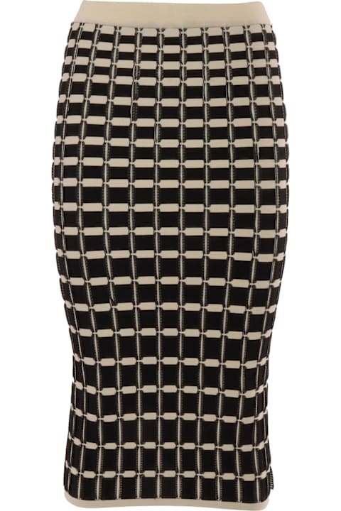 Homeware Elisabetta Franchi Knitted Skirt