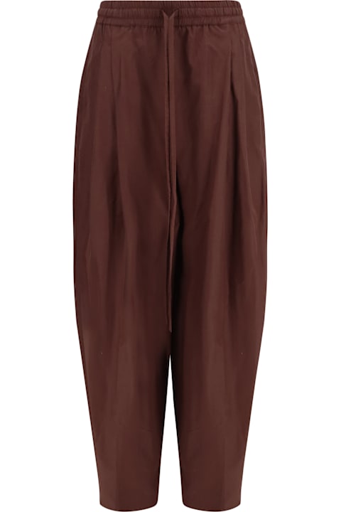 The Andamane سراويل طويلة وقصيرة لـ السيدات The Andamane Pleated Maxi Pants