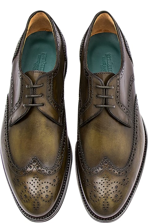 Olive Pisa Derby Shoe