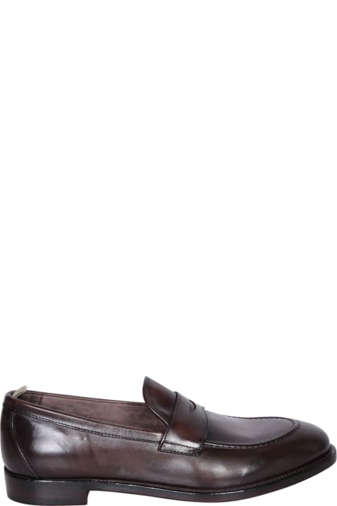 Officine Creative Loafers & Boat Shoes for Men Officine Creative Tulane 003 Brown Loafer