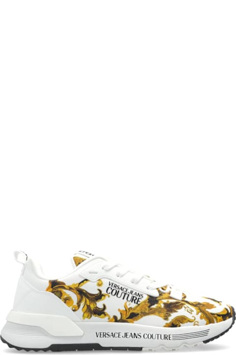 Homeware Versace Jeans Couture Versace Jeans Couture Sports Shoes With 'barocco' Print