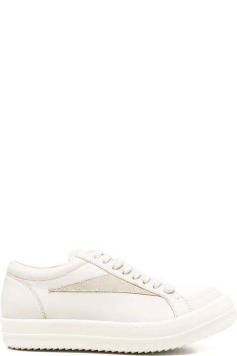 Rick Owens Leather Sneakers