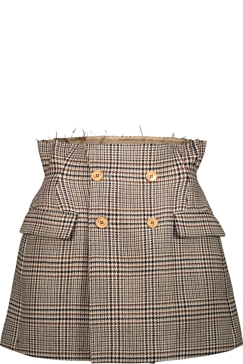 Homeware VETEMENTS Deconstructured Tailored Mini Skirt
