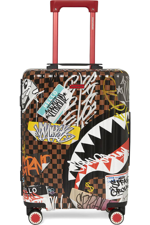 logo-patch duffle bag, Sprayground