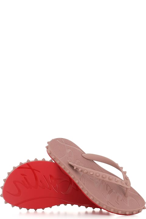 Christian Louboutin Shoes for Women Christian Louboutin Flip-flop Super Loubi Flat