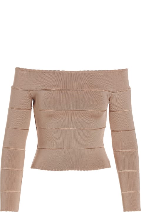 Alexandre Vauthier Sweaters for Women Alexandre Vauthier Off-shoulder Top