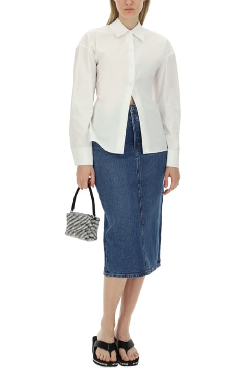 Homeware T by Alexander Wang Midi Skirt