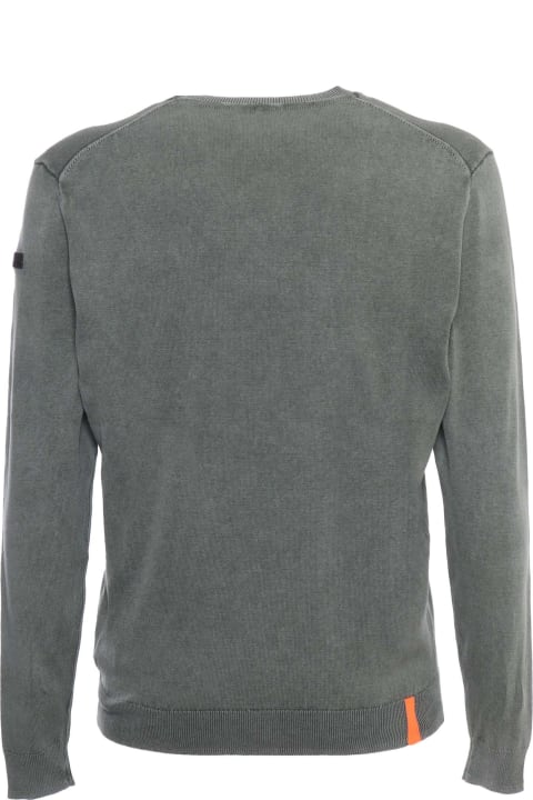 RRD - Roberto Ricci Design Sweaters for Men RRD - Roberto Ricci Design Green Techno Sweater