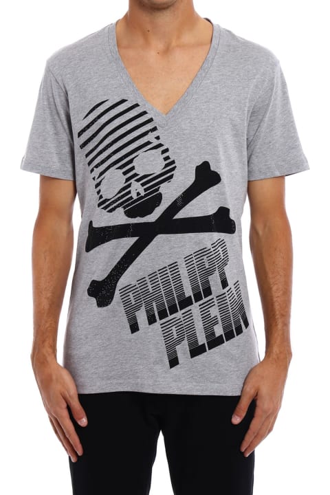 Philipp Plein Topwear for Men Philipp Plein Cotton Logo T-shirt