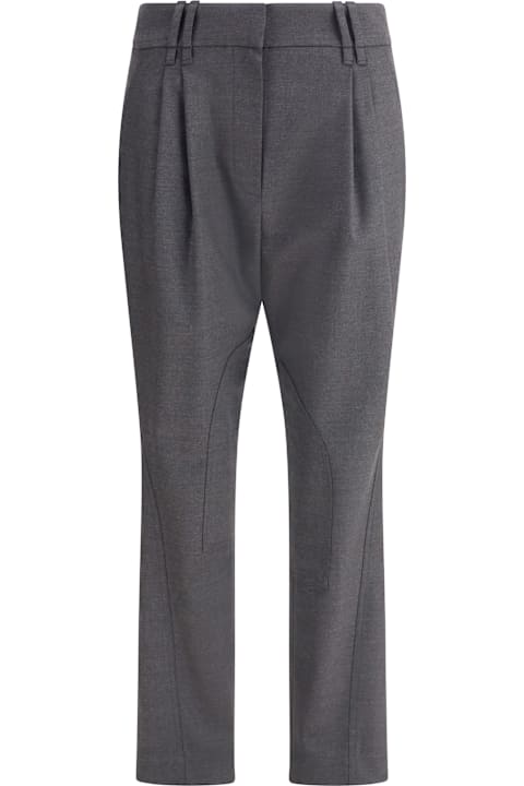 Brunello Cucinelli for Kids Brunello Cucinelli Virgin Wool Pants
