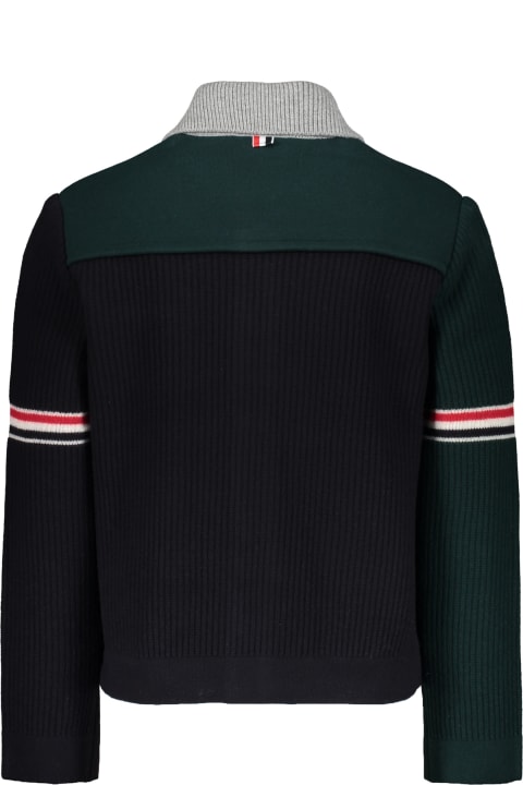 Homeware Thom Browne Virgin Wool Cardigan