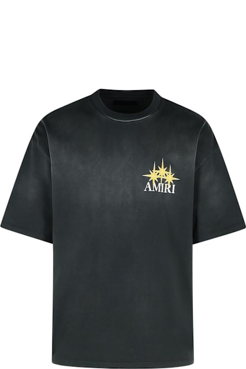 AMIRI for Men AMIRI 'starbust' Black Cotton T-shirt