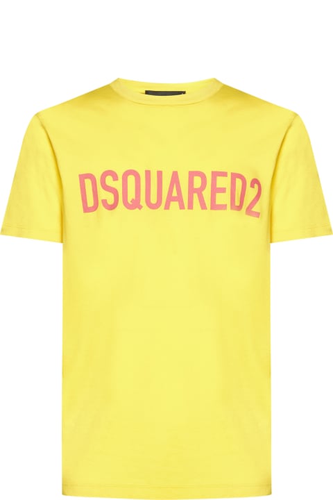 Dsquared2 Topwear for Men Dsquared2 Logo Print T-shirt