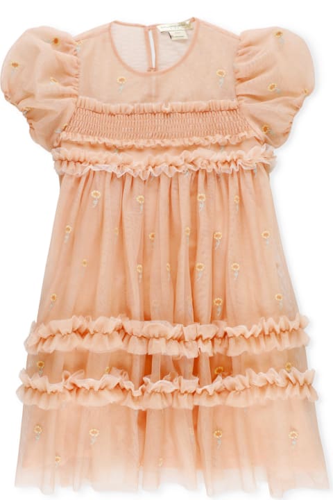 Fashion for Kids Stella McCartney Sunflower Embroidery Dress