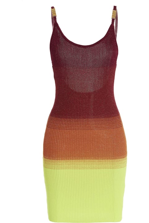 GCDS Dresses for Women GCDS Multicolor Lurex Dress