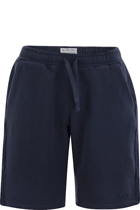 MC2 Saint Barth Pants for Men MC2 Saint Barth Randle - Cotton Fleece Bermuda Shorts