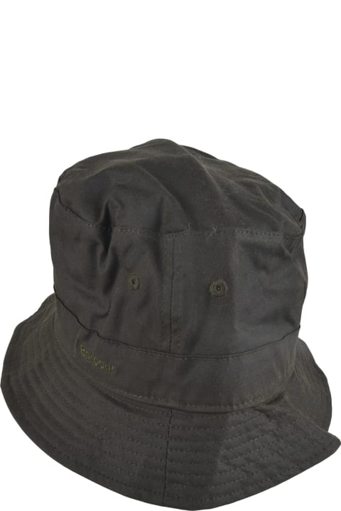 ウィメンズ 帽子 Barbour Logo Classic Bucket Hat