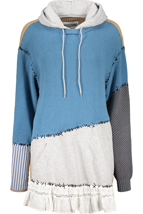 Moschino for Kids Moschino Ribbed Oversize Sweater
