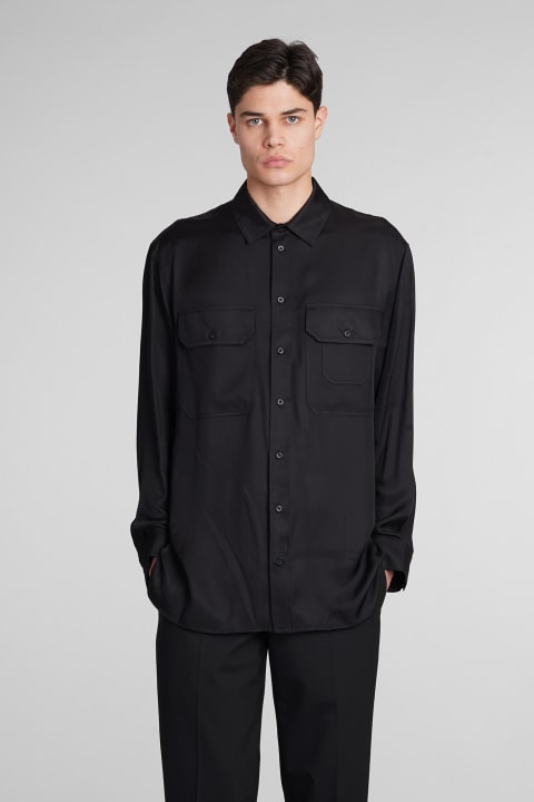 Fashion for Men Neil Barrett Shirt In Black Viscose