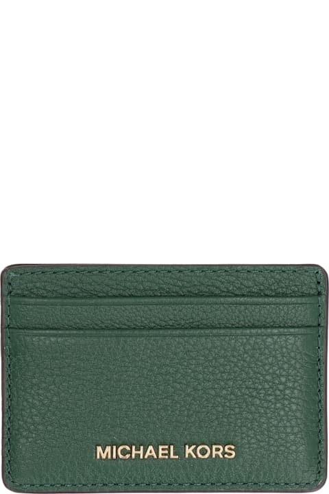 MICHAEL Michael Kors Wallets for Women MICHAEL Michael Kors Logo Detail Leather Card Holder