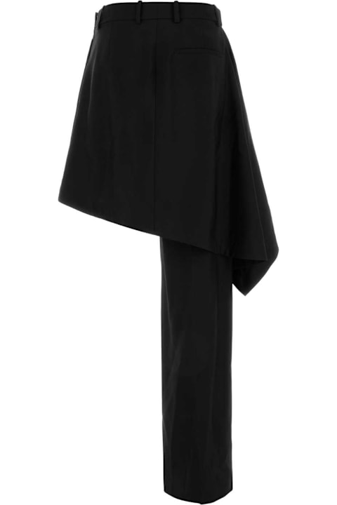 Fashion for Women Bottega Veneta Black Wool Pant-skirt
