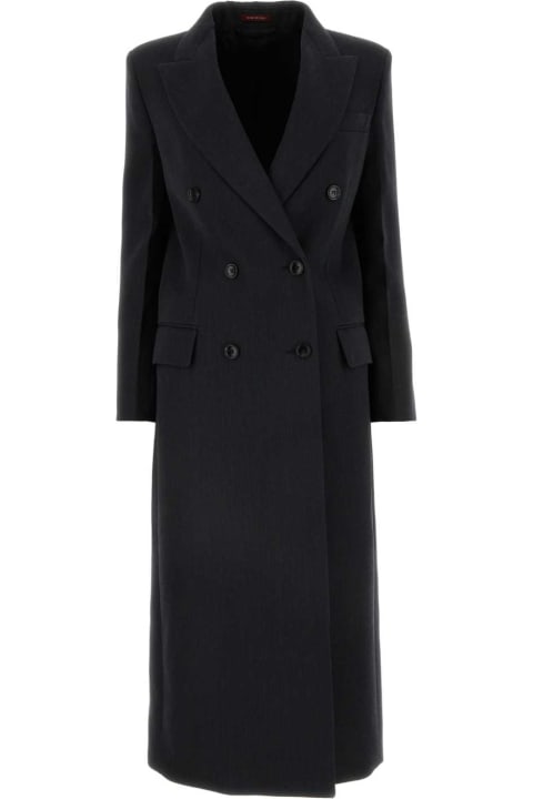 Gucci Coats & Jackets for Women Gucci Charcoal Wool Coat